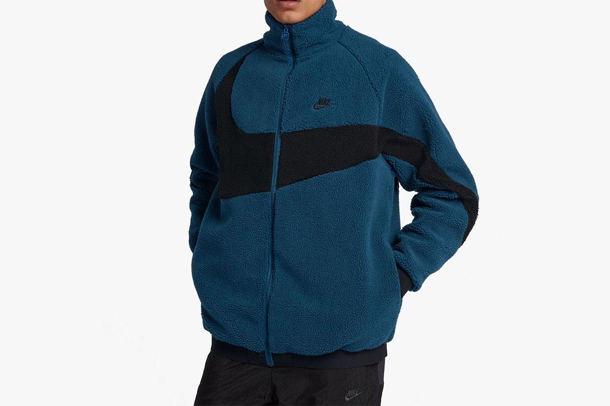 Nike nsw reversible hot sale swoosh fullzip jacket